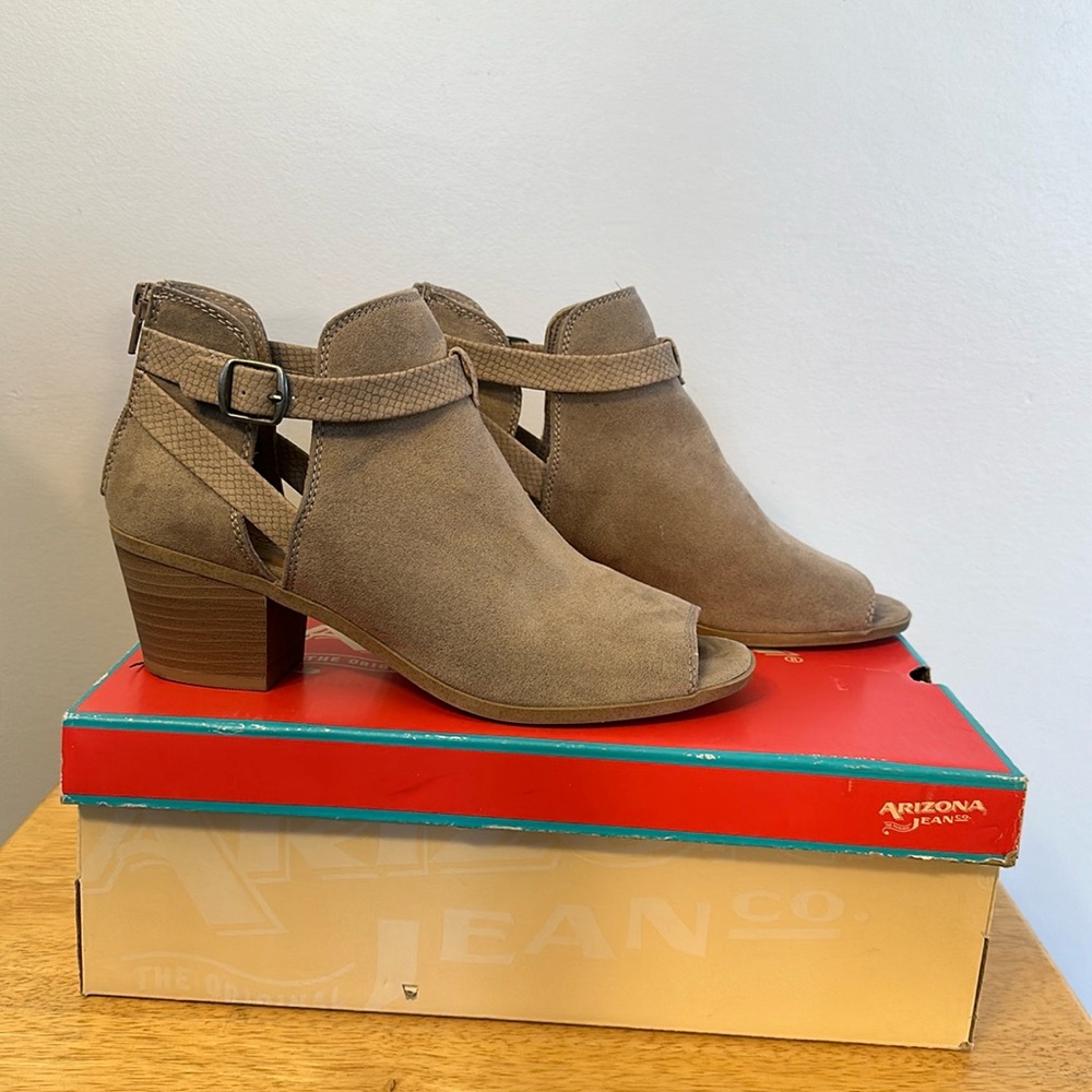 Open Toe Bootie